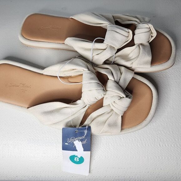 Universal Thread Chi Slide Slip-on Sandals size 8 Light Beige - New with Tags - Picture 4 of 5